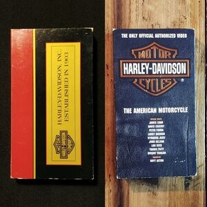 Vintage Harley Davidson Motorcycles VHS Videos
